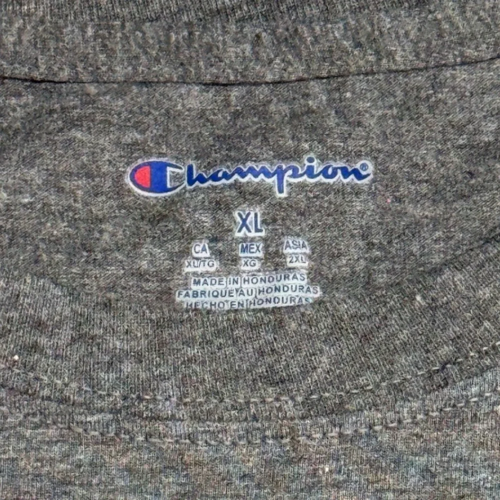 Champion Indiana Hoosiers T-Shirt Mens XL Gray Short Sleeve NCAA IU CBMCD5QSAM - Picture 4 of 7
